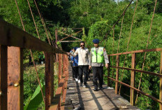 Perbaikan Jembatan Si Guo Jadi Bukti Implementasi Instruksi Kapolri, Wabup Batang: Inilah Esensi Tugas Negara