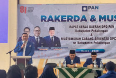 Rakerda dan Muscab Serentak, PAN Kabupaten Pekalongan Targetkan Tujuh Kursi DPRD
