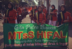 Aksi Keren MTs S Hifal di Harlah 1 Abad NU: Terjunkan Marching Band dan Bagi Minuman Gratis!