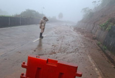 Jalur Provinsi di Sibelis Paninggaran Tertutup Lumpur