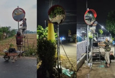 Dinhub Kabupaten Pekalongan Pasang Cermin Tikung di 10 Titik Rawan Blind Spot