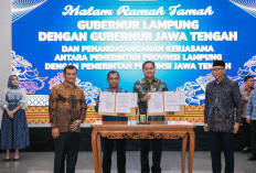 Pemprov Jateng – Lampung Teken 11 Kerja Sama Berbagai Bidang, NIlainya Capai Rp 832,3 Miliar per Tahun