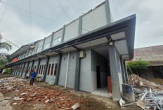 Baru Selesai Dibangun Pakai APBN, Atap Gedung Perpustakaan SMAN 3 Pekalongan Ambruk