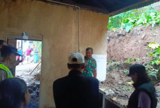 Rumah Warga Desa Mendolo Jebol Dihajar Talud Longsor