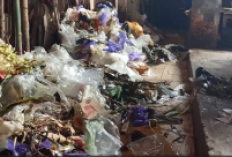 Sampah Menumpuk di Lantai 2 Pasar Kajen, Bau Menyengat dan Lalat Ganggu Pembeli