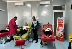 Aksi Kemanusiaan jelang HUT ke-81 RI, Pegawai Lapas Pekalongan Donorkan Darah di PMI