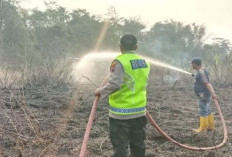 Bakar Semak Ilalang Jadi Petaka, Api Lahap 1 Hektare Lahan Bekas Galian C di Krompeng