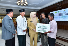 Bupati Fadia Arafiq Buka Rakor UPZ Baznas, Serahkan Bantuan RTLH, Jambanisasi, dan Motor Usaha Disabilitas