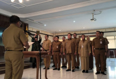 10 JPT Pratama Pemkab Pekalongan Dilantik, Plt Bupati Sukirman Tekankan Kinerja dan Persiapan APBD 2027