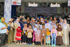 Berbagi Kebahagiaan, MSS Traktir Anak Yatim Korban Banjir Pekalongan Belanja Baju Lebaran