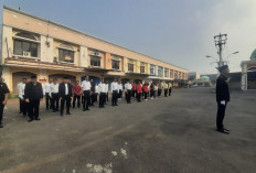 Semangat Kemerdekaan di Tengah Aktivitas Kerja, Karyawan Hotel Ikuti Upacara