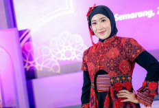 Anggun Bersahaja! Inggit Soraya Pukau Panggung D’Modifest 2026 Lewat Batik Jlamprang Khas Kota Pekalongan