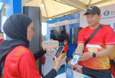 BI Tegal Fasilitasi Pelari Industropolis Run Donasi Aman dan Cepat untuk Banjir Sumatra lewat QRIS