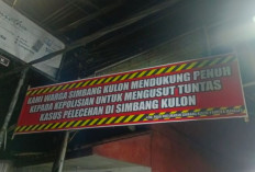 Warga Simbang Kulon Gelar Aksi Damai Pasang Spanduk, Dukung Pengusutan Kasus Pelecehan Seksual