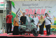 Rayakan Harlah ke-60, Ribuan Peserta Meriahkan Jalan Sehat Yayasan Gondang