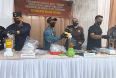 Kejari Batang Musnahkan 557 Barang Bukti Pidana Umum, Kasus Narkotika Mendominasi