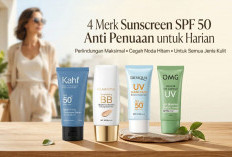 Anti Penuaan! 4 Merk Sunscreen SPF 50 yang Cocok untuk Perawatan Harian