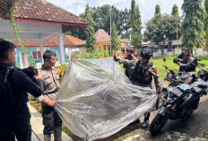 Cegah Penerbangan Balon Udara Liar saat Syawalan, Polisi Sweeping 11 Desa di Karangdadap Pekalongan
