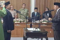 Dilantik Jadi Anggota PAW DPRD Batang, Ajif Rizal Berkomitmen Kawal Aspirasi Dapil 4