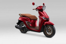 New Honda Stylo 160 Dengan Warna Spesial Burgundy, Semakin Mewah Dan Retro