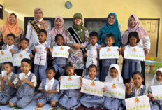Pastikan Anak Tetap Belajar, Bunda PAUD Kabupaten Pekalongan Kunjungi 9 TK dan PAUD