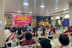 Perkuat Iman dan Kebersamaan, Siswa SD-SMP Kristen se-Kota Pekalongan Rayakan Natal Bersama