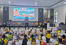 Seru! Anak-anak RA Muslimat NU Wonorejo Diajak Kenalan dengan Polisi, Ada Badut SiPolin hingga Mobil Patroli