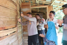 Sambut HUT Bhayangkara ke-80, Polres Pekalongan Bedah Rumah Warga Lansia Penderita Stroke di Tanjungsari