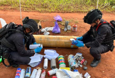 Jibom Polda Jateng Disposal Bahan Peledak di Kajen