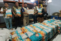 Bulog Tegal Salurkan 3 Ton Beras Premium untuk Korban Banjir di Pekalongan dan Pemalang
