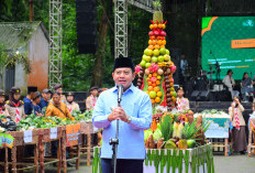 Plt Bupati Pekalongan Sukirman Buka Harmoni Syawalan Linggoasri 2026, Bagikan 10 Ribu Nasi Megono untuk Warga