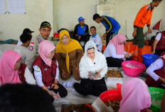 Bupati Pekalongan Fadia Arafiq Tinjau Dapur Umum Korban Banjir di Tirto, Pastikan Logistik & Layanan Terpenuhi