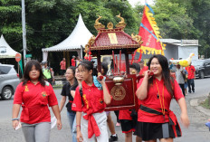 Wujud Toleransi! Kirab Budaya Imlek 2026 di Klenteng Po An Thian  Berlangsung Khidmat di Bulan Ramadan