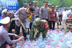 Krisis Air Bersih di Wringinagung, Polres Pekalongan Salurkan 18 Ribu Liter Lewat Operasi Patuh Candi 2026