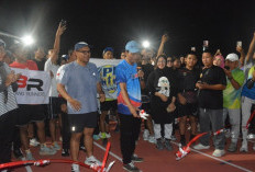Resmikan Jogging Track Berstandar Nasional di Stadion Moh Sarengat, Pemkab Batang Gratiskan Akses untuk Warga