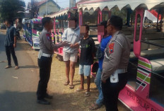 Polisi Tertibkan Odong-Odong di Jalan Umum di Pekalongan