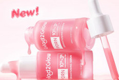 Ini Dia Serum Pink Glad2Glow yang Bisa Bikin Kulit Cerah, Samarkan Bintik Hitam di Wajah!
