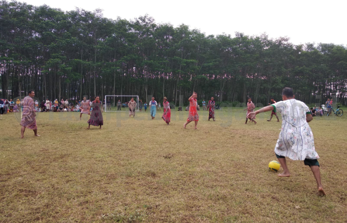 Semarakkan HUT Kemerdekaan, Desa Sokoyoso Gelar Lomba Bola Berdaster dan K3T