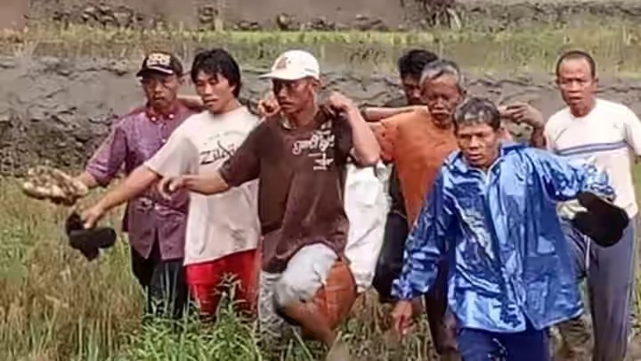 Empat Bocah Hanyut Terseret Banjir di Pemalang
