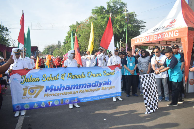107 Tahun, Muhammadiyah Beri Kontribusi Nyata Tingkatkan IPM Batang.