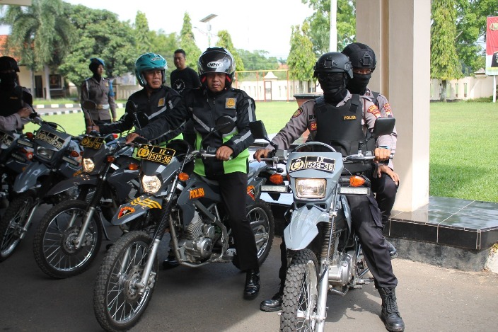 Gelar Patroli Skala Besar Polisi Sasar Titik Patroli