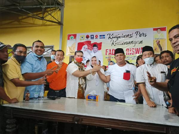 Hasil Hitung Cepat Internal Unggul, Pasangan Fadia - Riswadi Deklarasikan Kemenangan