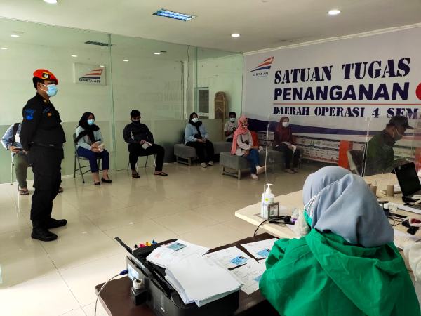 Mulai Besok, PT KAI Buka Layanan Rapid Test Antigen di Stasiun Pekalongan