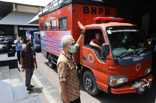 15 Relawan dan Bantuan Logistik Bantu Gempa Diberangkatkan ke Sulawesi Barat