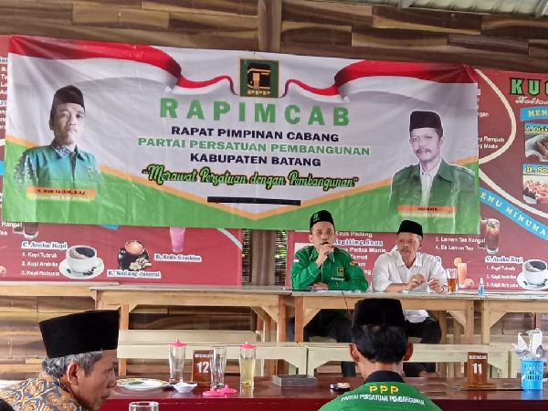 Wakil Bupati Batang Dijagokan Jabat Ketua DPW PPP Jawa Tengah