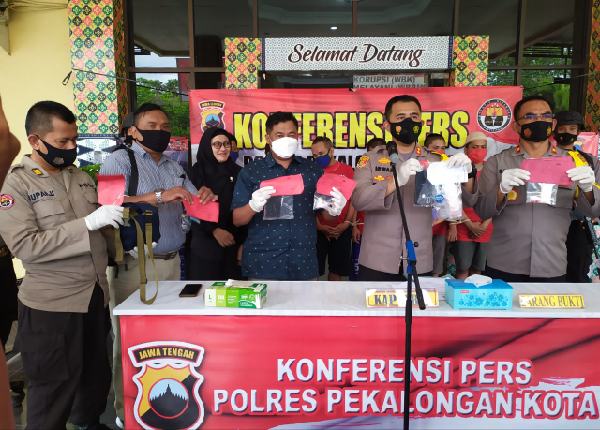 Operasi Antik, 6 Pengedar dan Pengguna Narkoba Diringkus