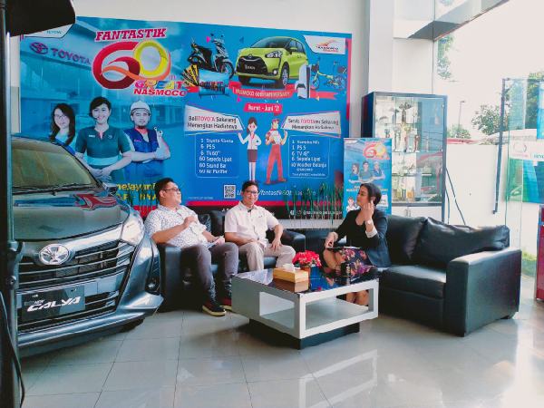 Seru, Nasmoco Virtual Event di Nasmoco Pekalongan Bahas Cara Praktis Rawat Mobil Pasca Liburan