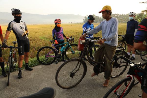 Ganjar Bikin Kejutan Diajang Borobudur Duathlon, Ekplor Rute Malioboro-Borobudur