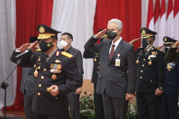 Ganjar Siap Laksanakan PPKM Darurat, Polda Jateng Siap Kerahkan Personil hingga ke Desa