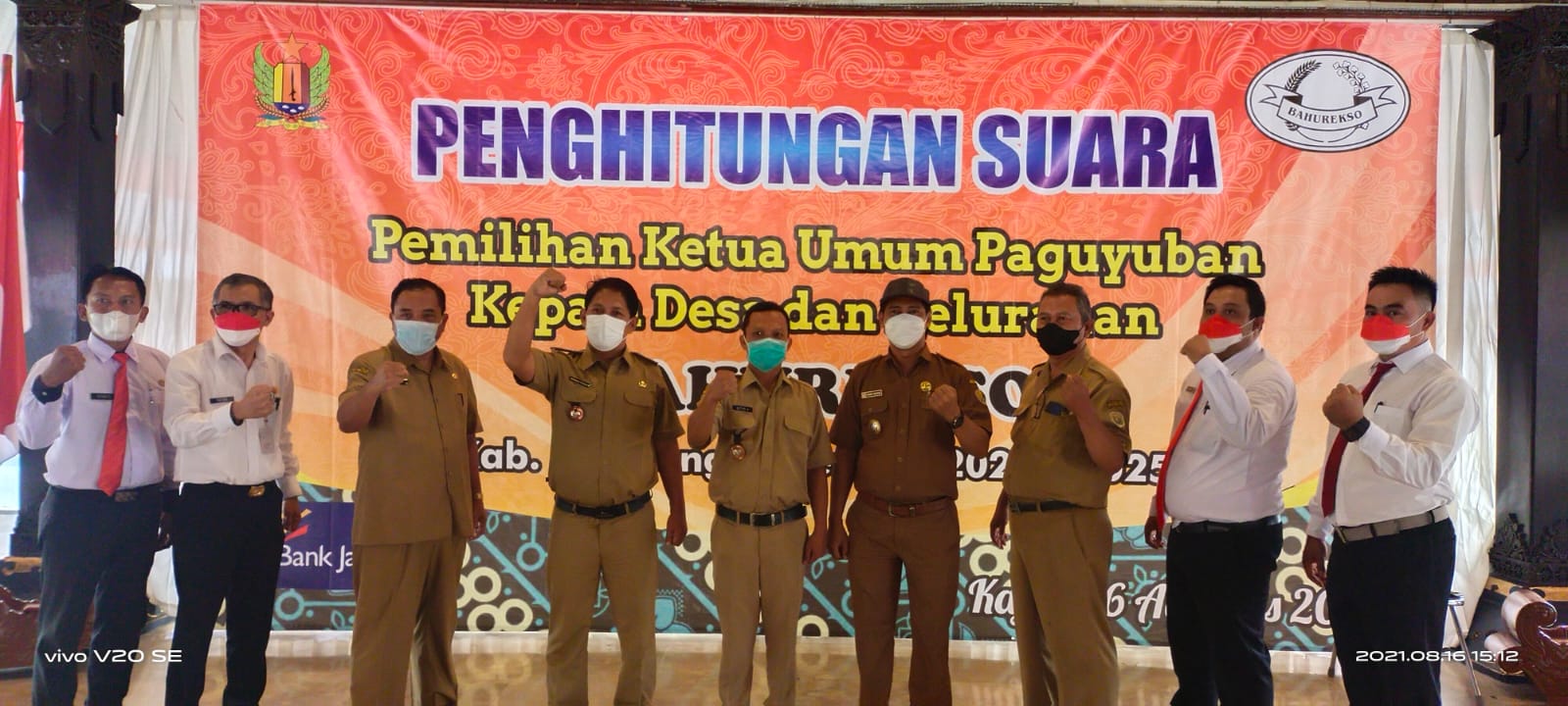 Harnoto Terpilih Ketua Paguyuban Kades 'Bahurekso', Menang Telak dan Peroleh 190 dari 274 Suara